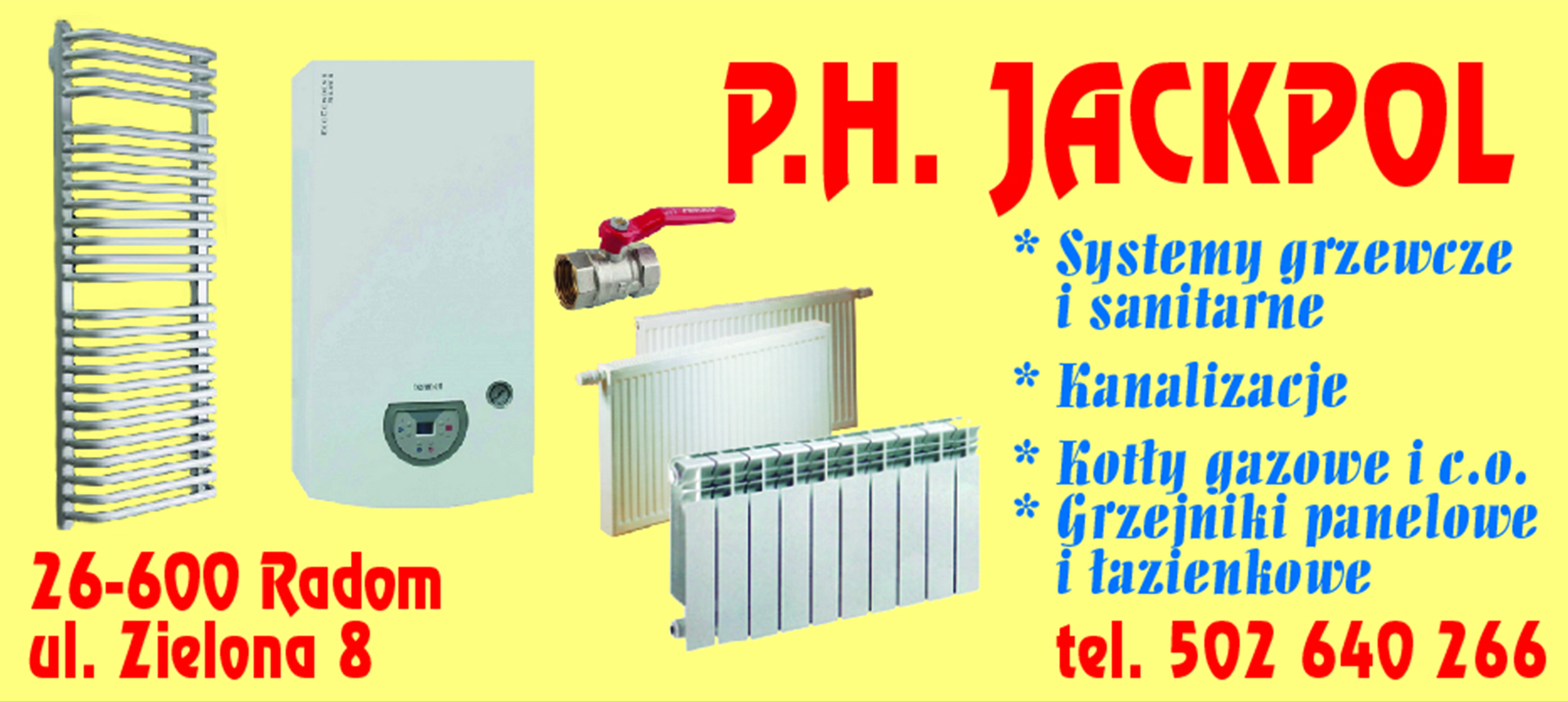 Jackpol Artykuły hydrauliczne i sanitarne - systemy sanitarne RADOM systemy sanitarne RADOM